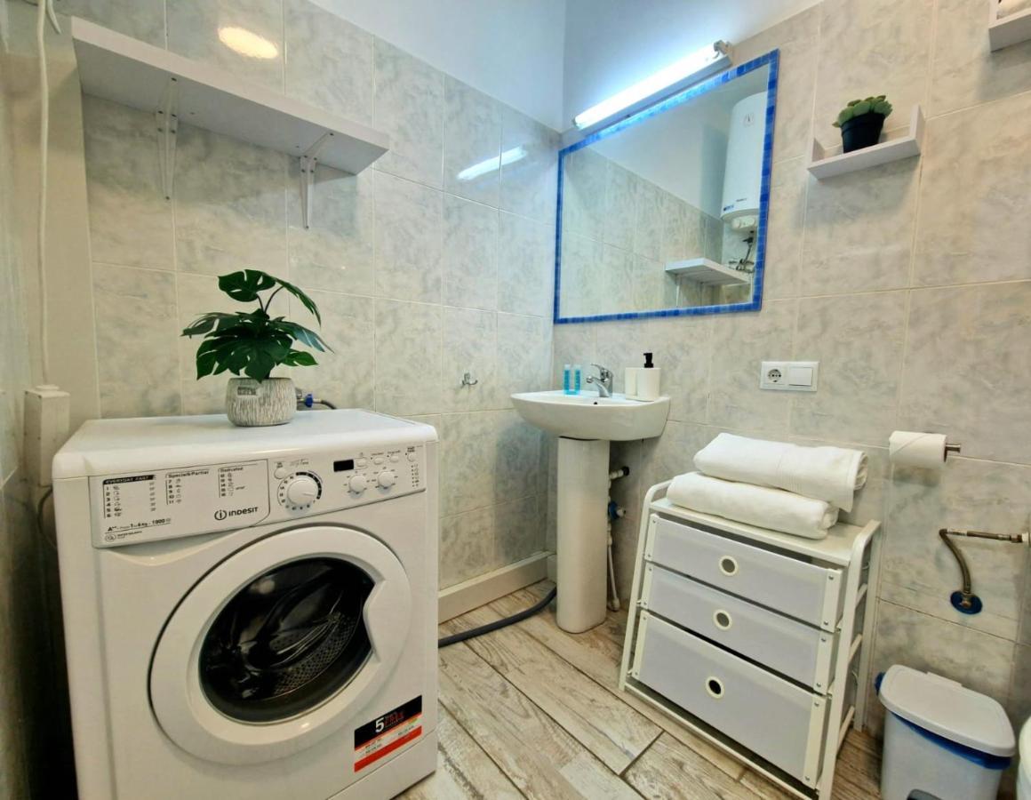 אדחה Lovely Blue Studio With Ocean View And Pool, Paraiso 918 מראה חיצוני תמונה