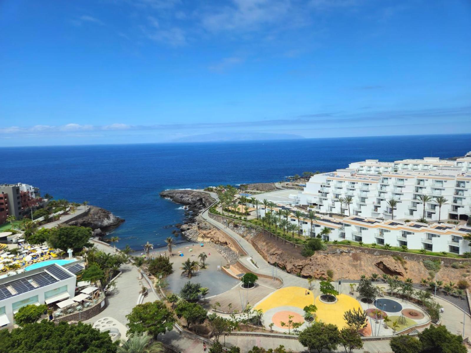 אדחה Lovely Blue Studio With Ocean View And Pool, Paraiso 918 מראה חיצוני תמונה